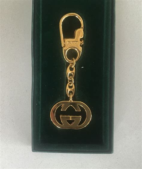 gucci keychain lanyard|gucci keychain vintage.